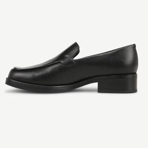 Franco Sarto Black Leather Loafers
